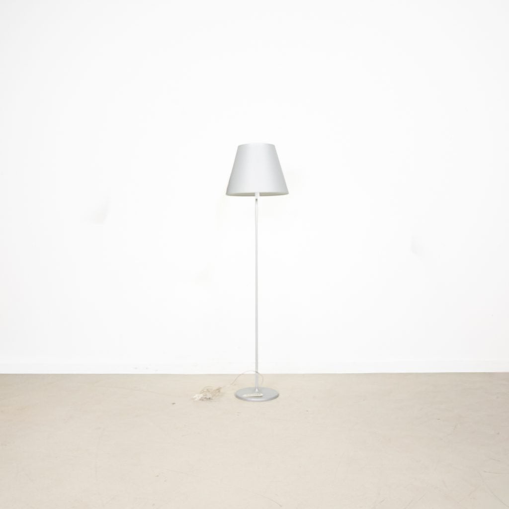 Artemide Melampo Vloerlamp Lichtgrijs Stof - Aluminium, Niet ingevuld, Zo goed als nieuw, Niet ingevuld, Niet ingevuld