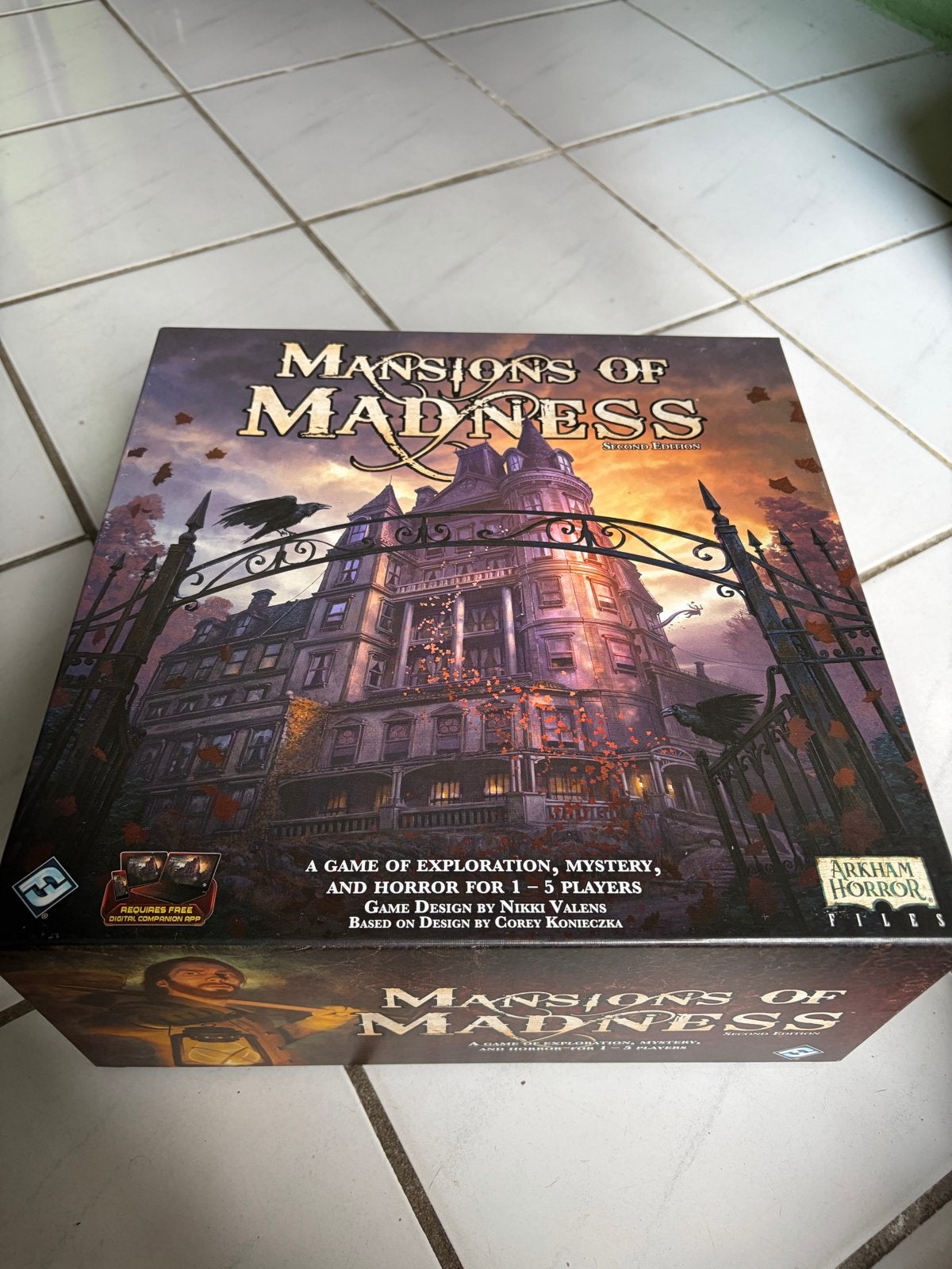 Mansions of Madness Second Edition - Bordspel, Hobby en Vrije tijd, Gezelschapsspellen | Bordspellen, Een of twee spelers, Ophalen of Verzenden