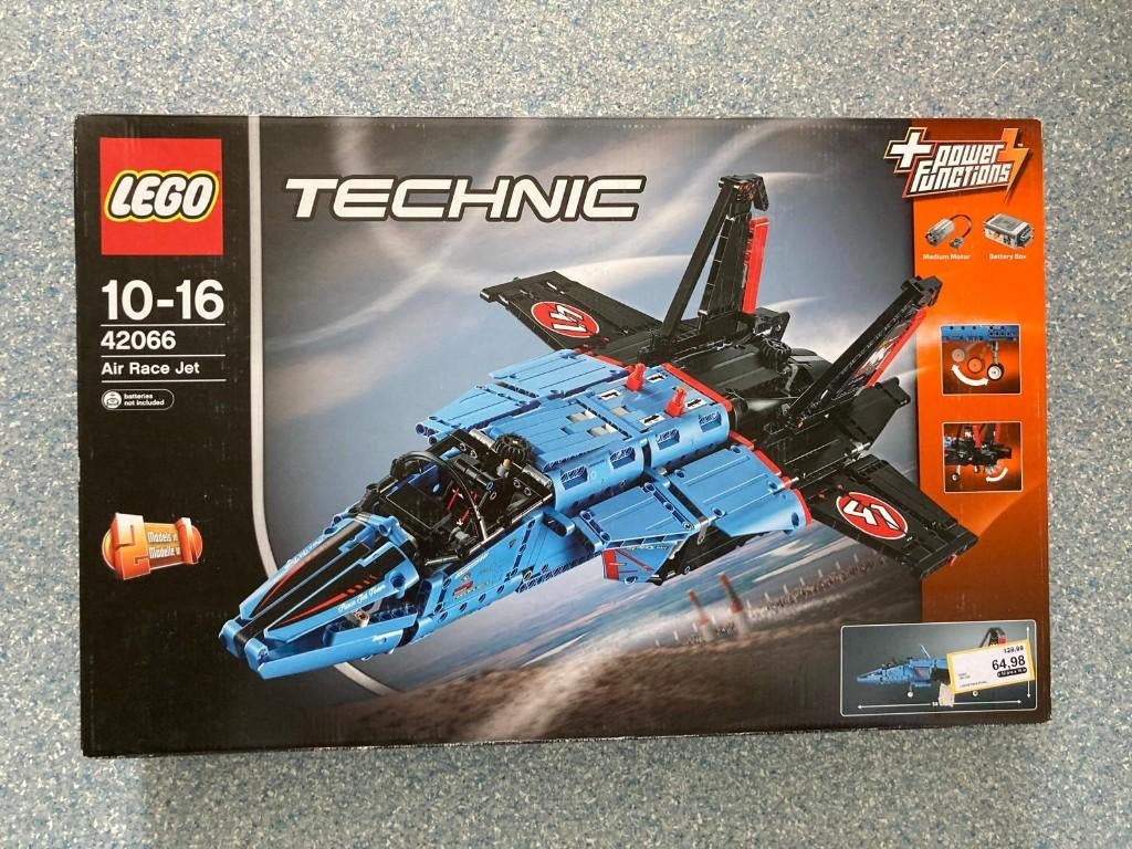 Lego Technic Air Race Jet 42066, Lego, Nieuw, Ophalen of Verzenden, Technic