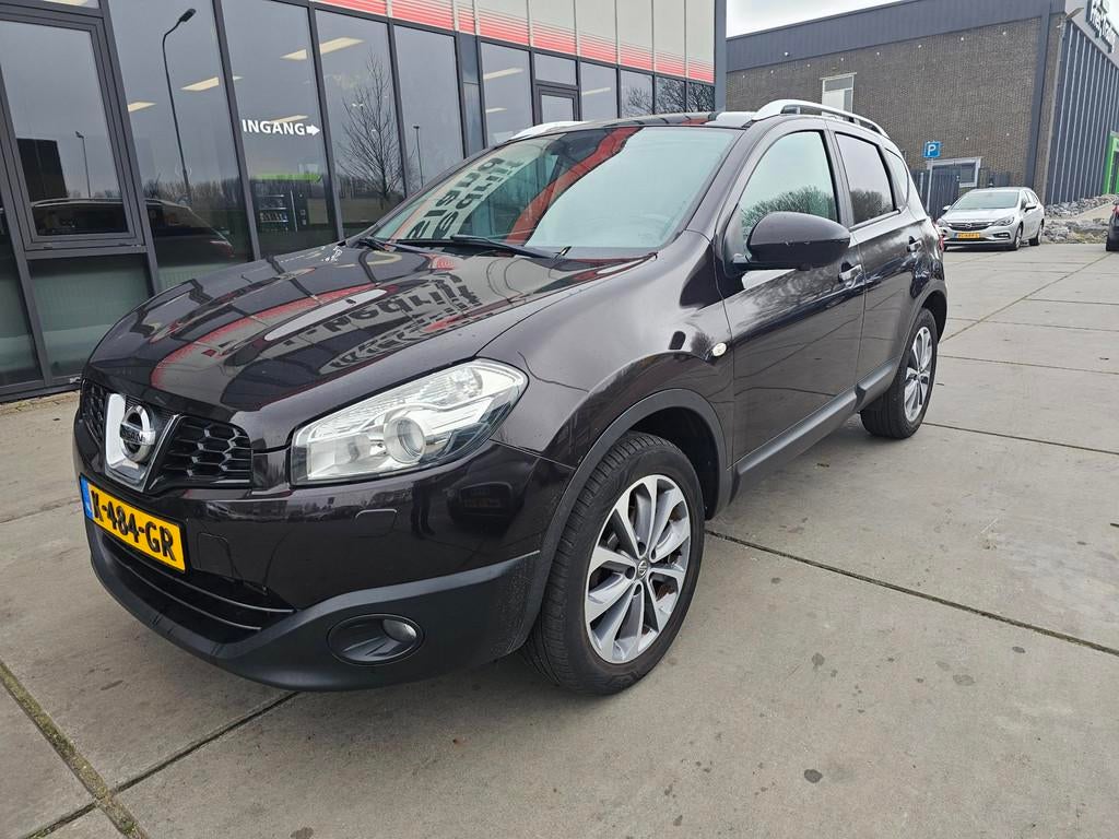 Nissan Qashqai 1.6 dCi Tekna - Leer - Pano - Cruise -, Auto's, Voorwielaandrijving, Euro 5, Gebruikt, Zwart