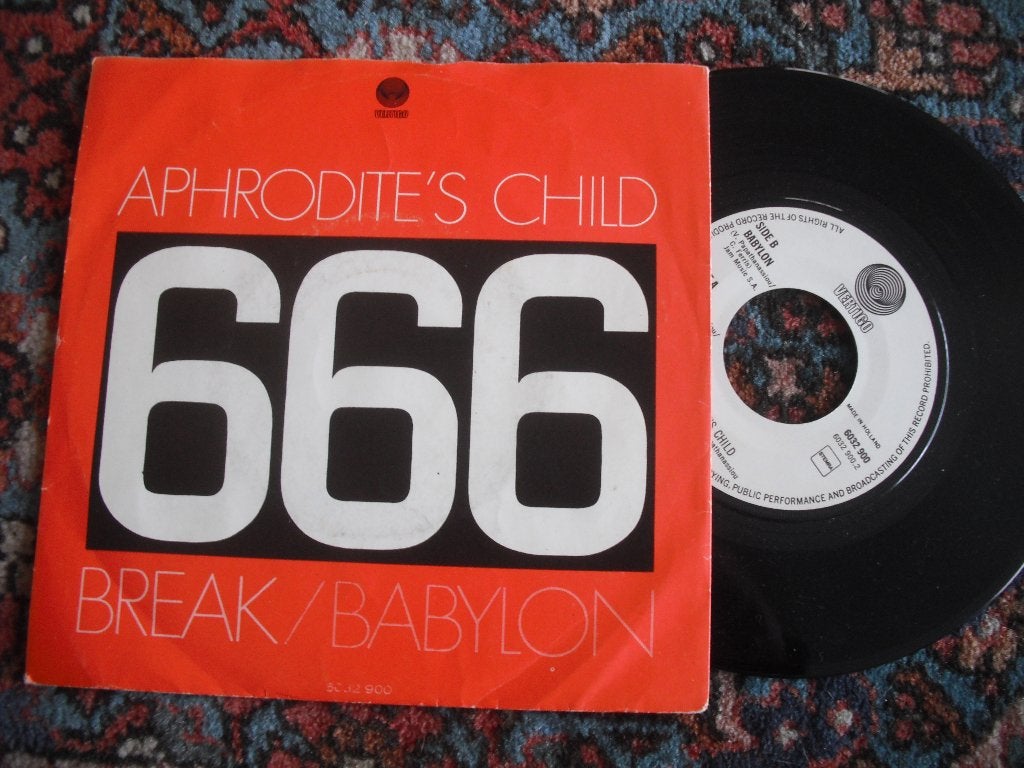 Aphrodite's Child - Break / Babylon., Cd's en Dvd's, Vinyl Singles, Ophalen of Verzenden, Zo goed als nieuw, Pop