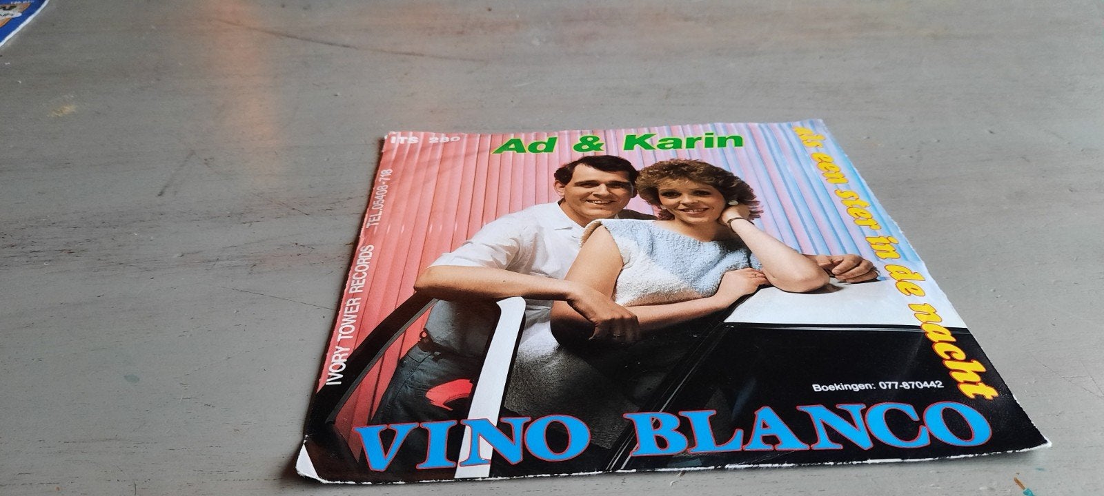 Ad & Karin, Cd's en Dvd's, Vinyl | Nederlandstalig, Ophalen of Verzenden, Gebruikt, Overige formaten, Levenslied of Smartlap