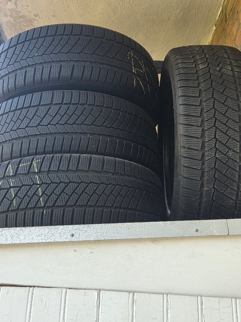Set van 4 Continental Runflat winterbanden 225/45R18, Ophalen of Verzenden, Zo goed als nieuw