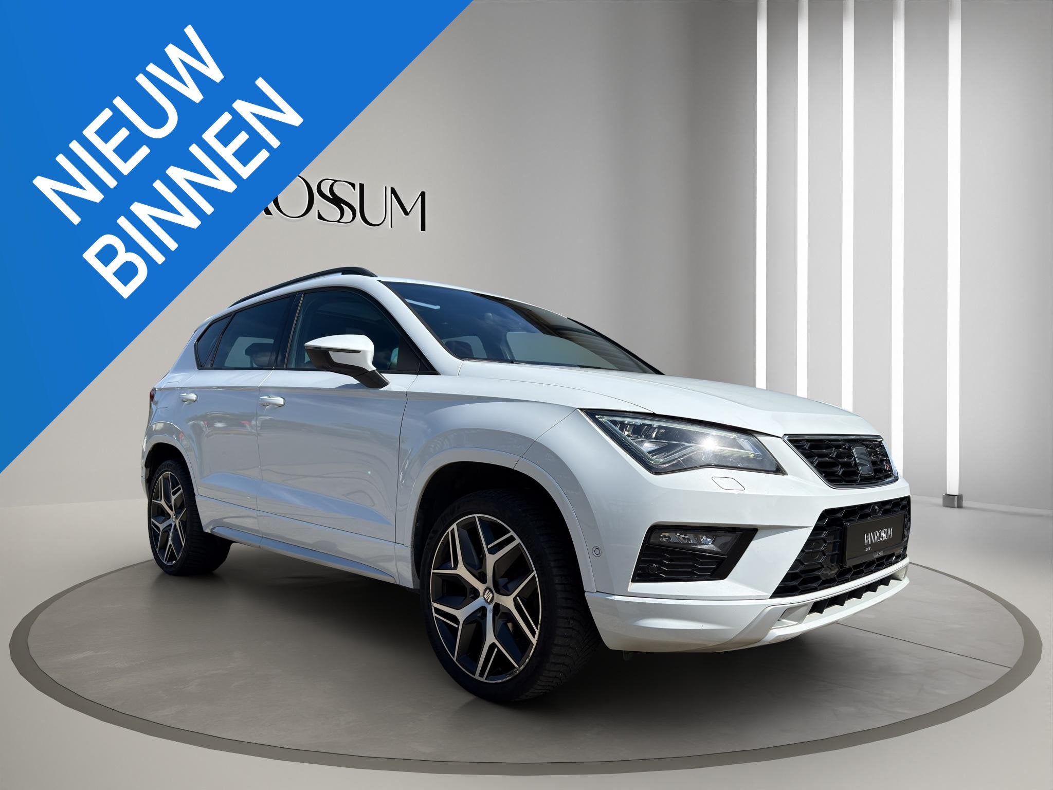 SEAT Ateca 2.0 TSI 4drive FR Business Intense | Pano | 360 C, Auto's, Seat, Automaat, Stof, Gebruikt, 1984 cc