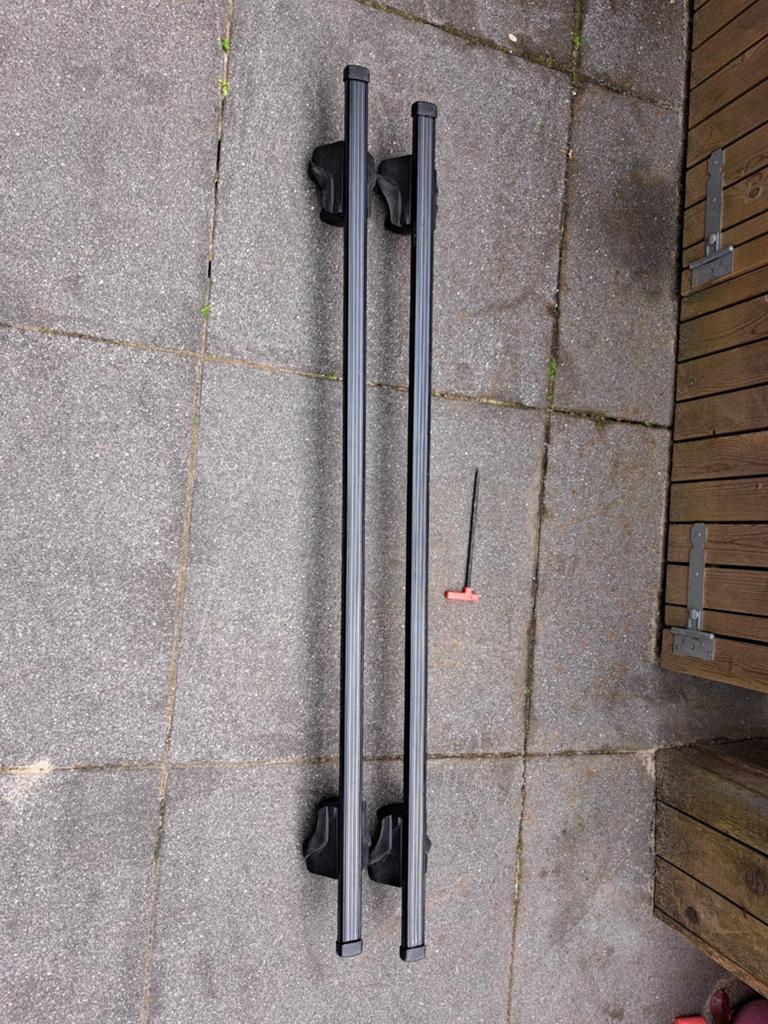Thule dakdragers 120 cm - Gebruikt, Ophalen of Verzenden, Gebruikt