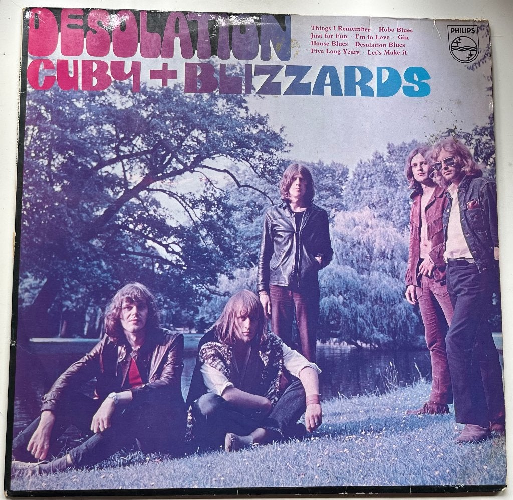 CUBY + BLIZZARDS ‘DESOLATION’ ORIG. UK LP 1968 NEDERBEAT, LP, Gebruikt, Verzenden, Blues Rock