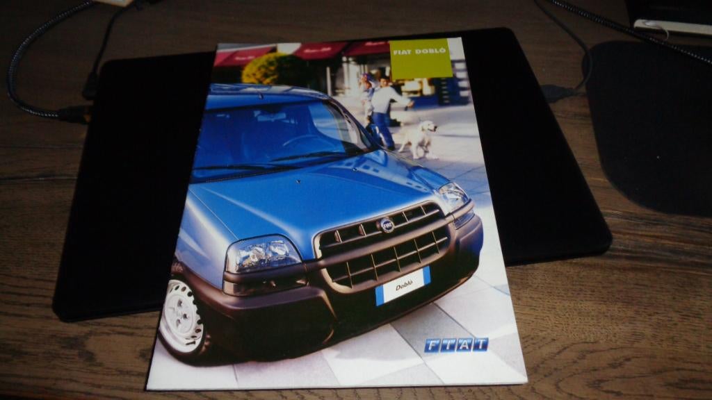 Folder FIAT DOBLO  ,  2-2001, Verzenden, Nieuw, Overige merken