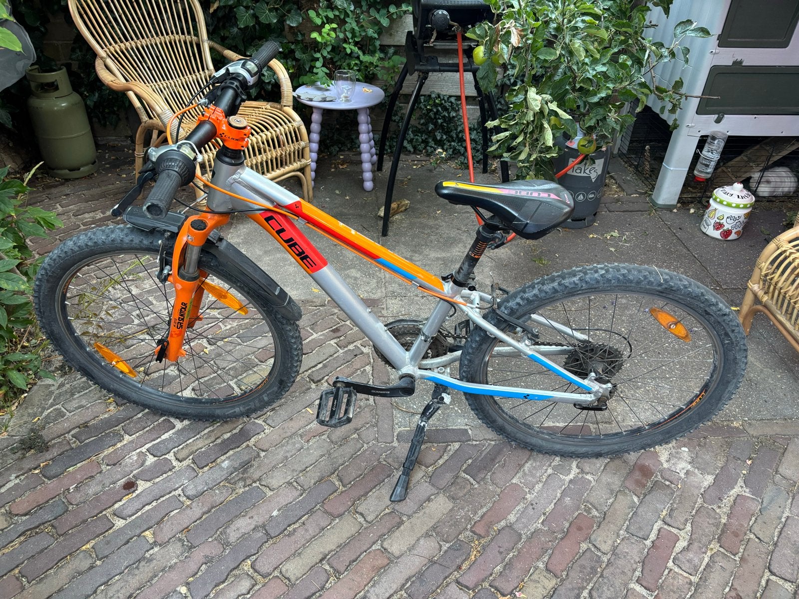 Cube Acid 240 Kinderfiets - 24 inch, Ophalen, Gebruikt, Velgrem, 20 inch of meer