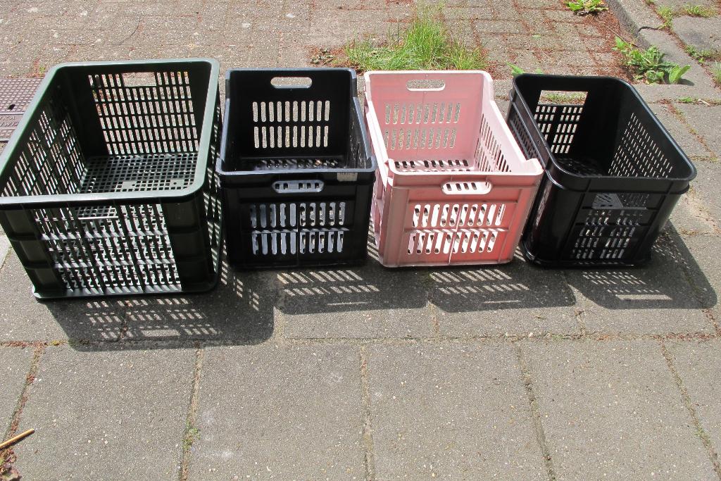 fietskratten, melkkratten, rieten mand, Fietsen en Brommers, Ophalen of Verzenden, Gebruikt, Fietskrat