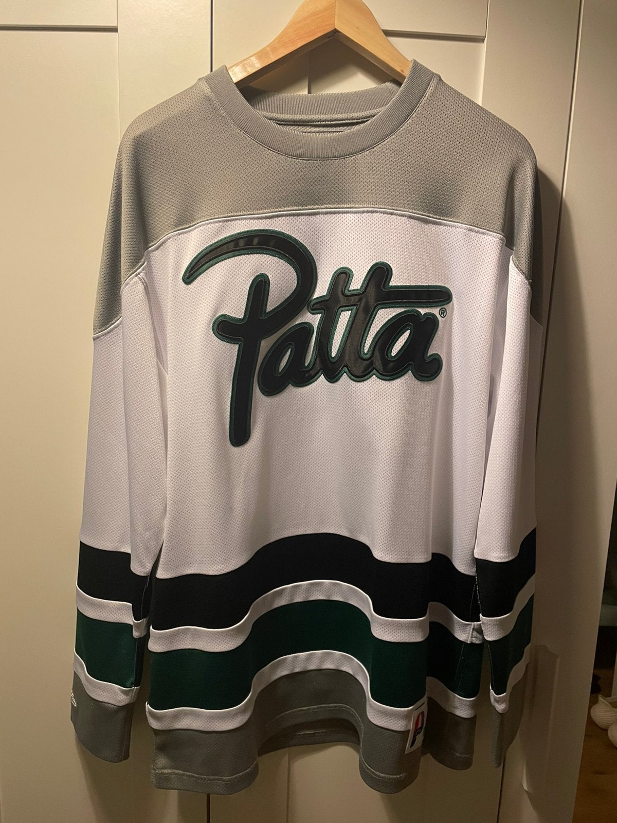 Patta jersey size L, Ophalen, Zo goed als nieuw, Wit