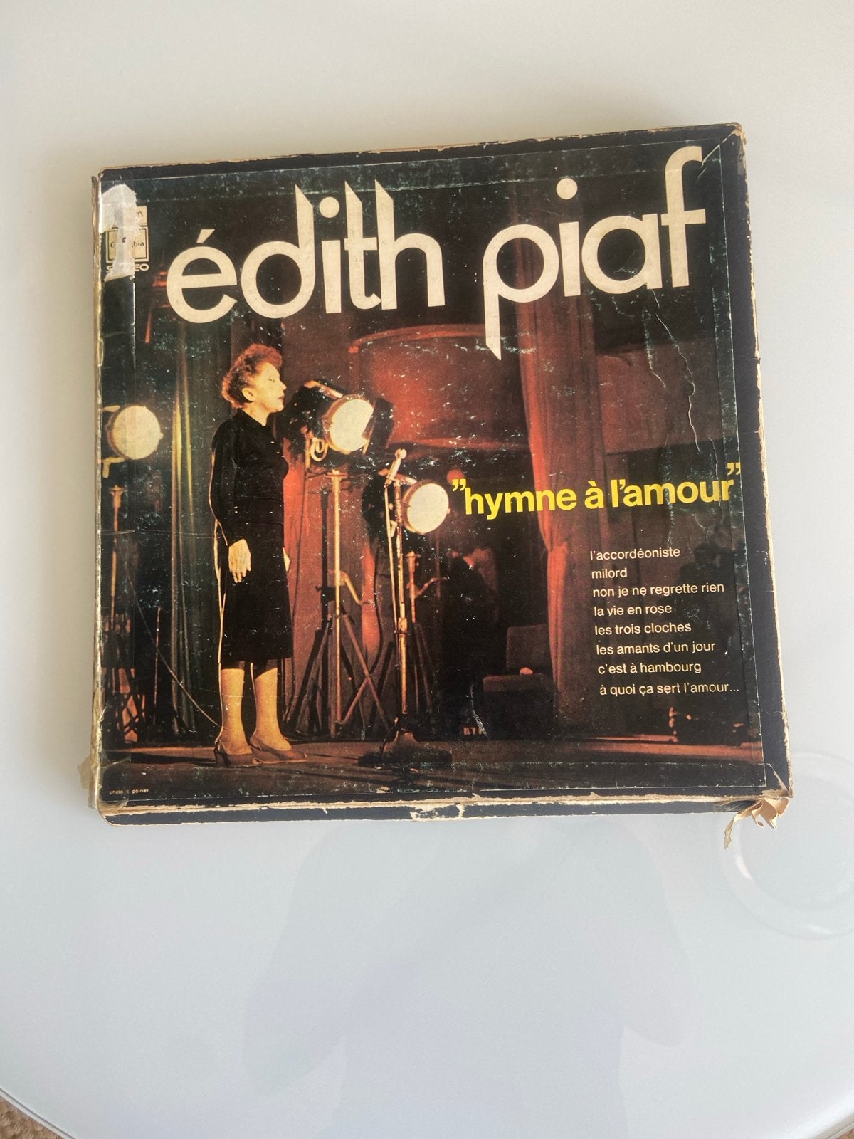Edith Piaf - Hymne à l'amour LP (5 elpees), Cd's en Dvd's, Vinyl | Pop, Ophalen, 1960 - 1969, Gebruikt, 12 inch