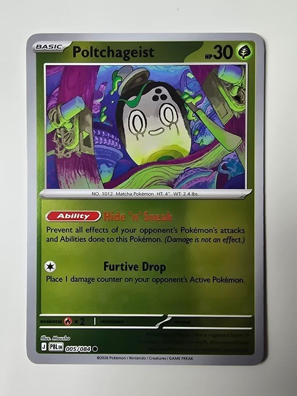 POLTCHAGEIST (PITCH BLACK 005/084) (REVERSE HOLO) (TRADING C, Verzenden, Zo goed als nieuw