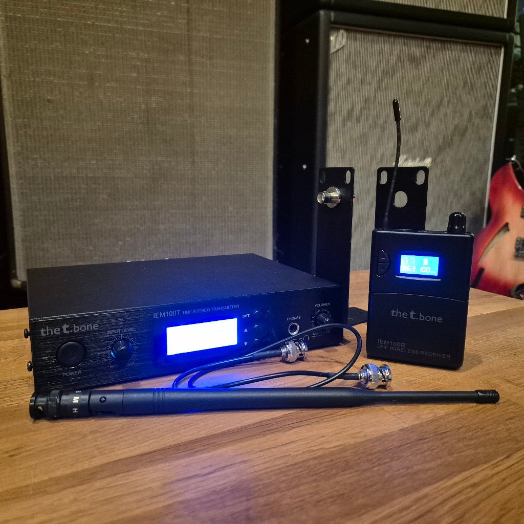t.bone IEM 100 - Wireless In-Ear Monitor System (863 MHz), Ophalen of Verzenden, Zo goed als nieuw, Overige typen, Draadloos