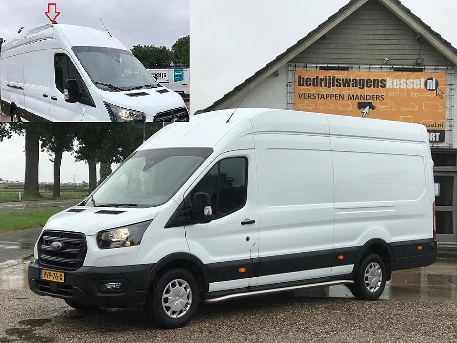 Ford Transit 2.0 TDCI 96 kW Euro 6 L4H3 Jumbo RWD (bj 2023), Auto's, Bestelauto's, 4 cilinders, 129 pk, 2800 kg, 2800 kg