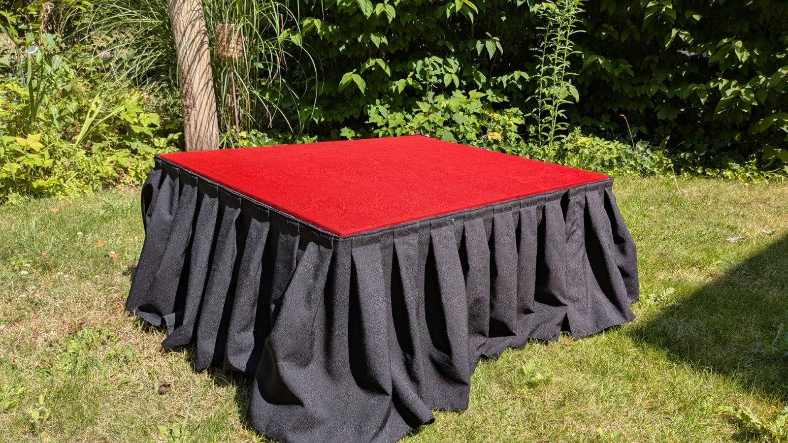 Verrijdbaar podium/spreekgestoelte 100x80x40, Ophalen, Gebruikt