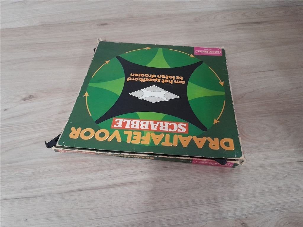 Draaitafel voor Scrabble - s3383, Hobby en Vrije tijd, Gezelschapsspellen | Bordspellen, Verzenden, Zo goed als nieuw