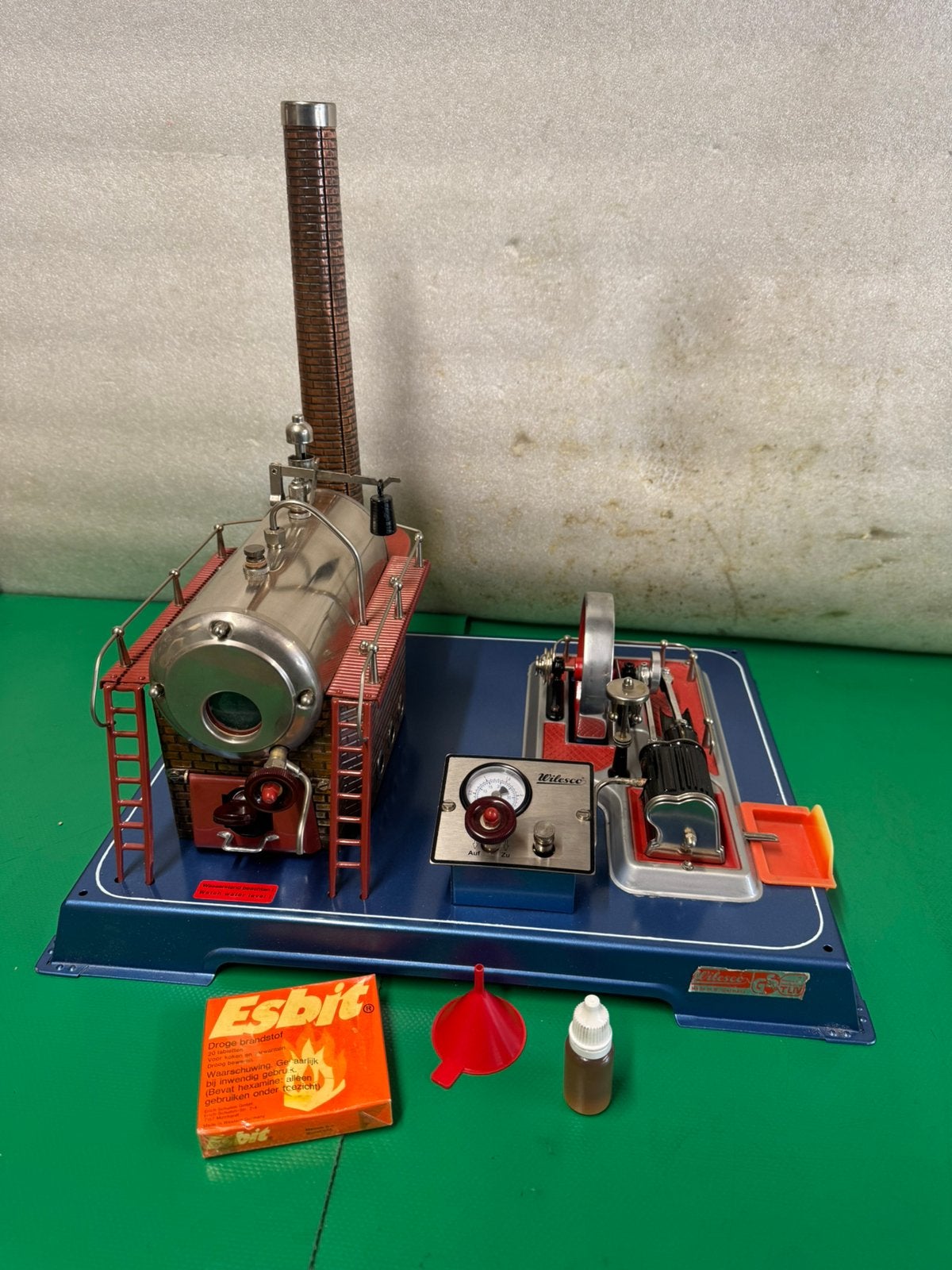 Stoommachine Wilesco D24, Ophalen of Verzenden, Zo goed als nieuw, Groter dan 1:32