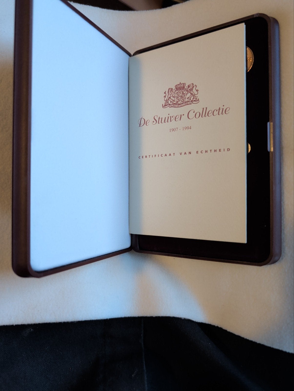 De Stuiver Collectie 1907-1994 met Certificaat en doos, Postzegels en Munten, Setje, Zilver, Ophalen of Verzenden, Koningin Wilhelmina