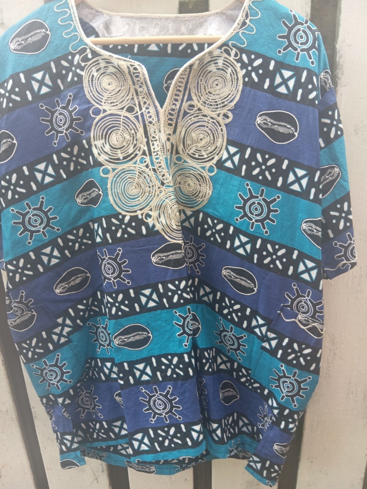Ghana shirt maat M/L.afgeprijdd, Ophalen of Verzenden, Nieuw, Blauw