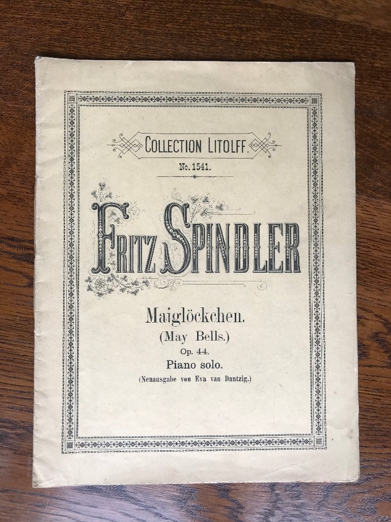 Fritz Spindler - Maiglöckchen (May Bells), Gebruikt, Klassiek, Ophalen of Verzenden, Artiest of Componist