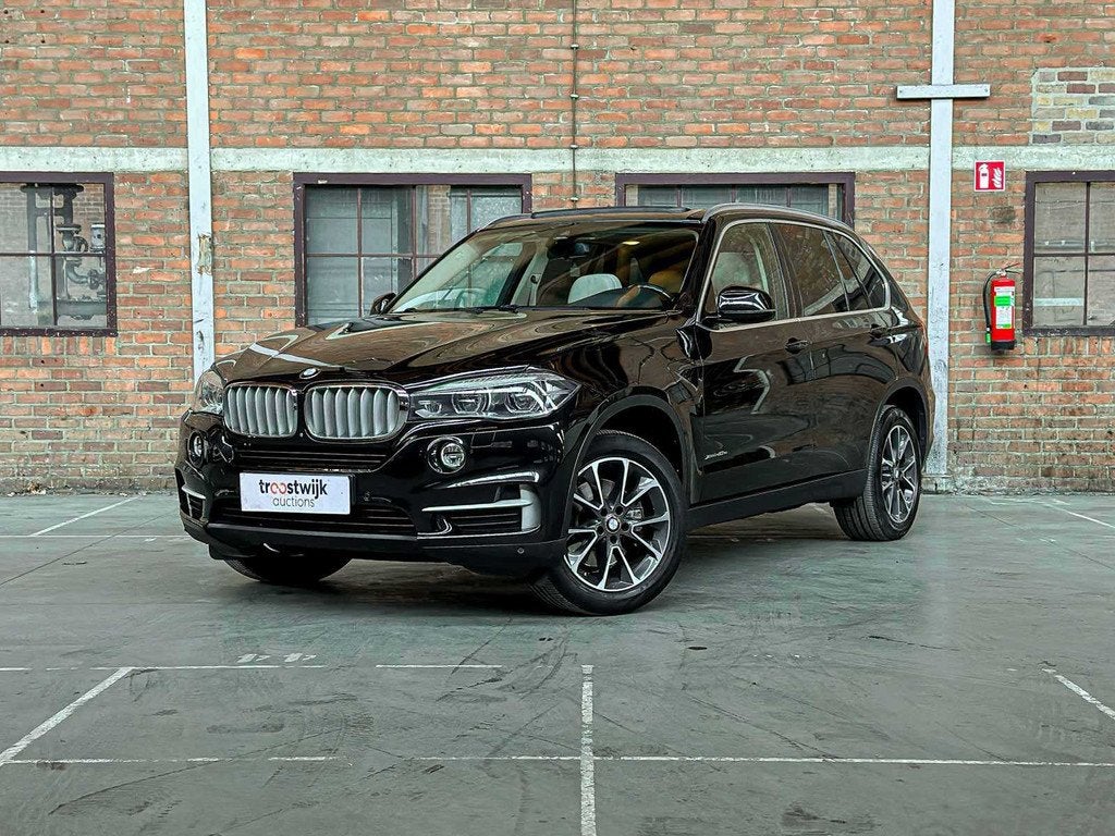 BMW X5 xDrive40e iPerformance High Executive 313pk 2015 F15, Auto's, Gebruikt, 4 cilinders, Overige brandstoffen, Zwart