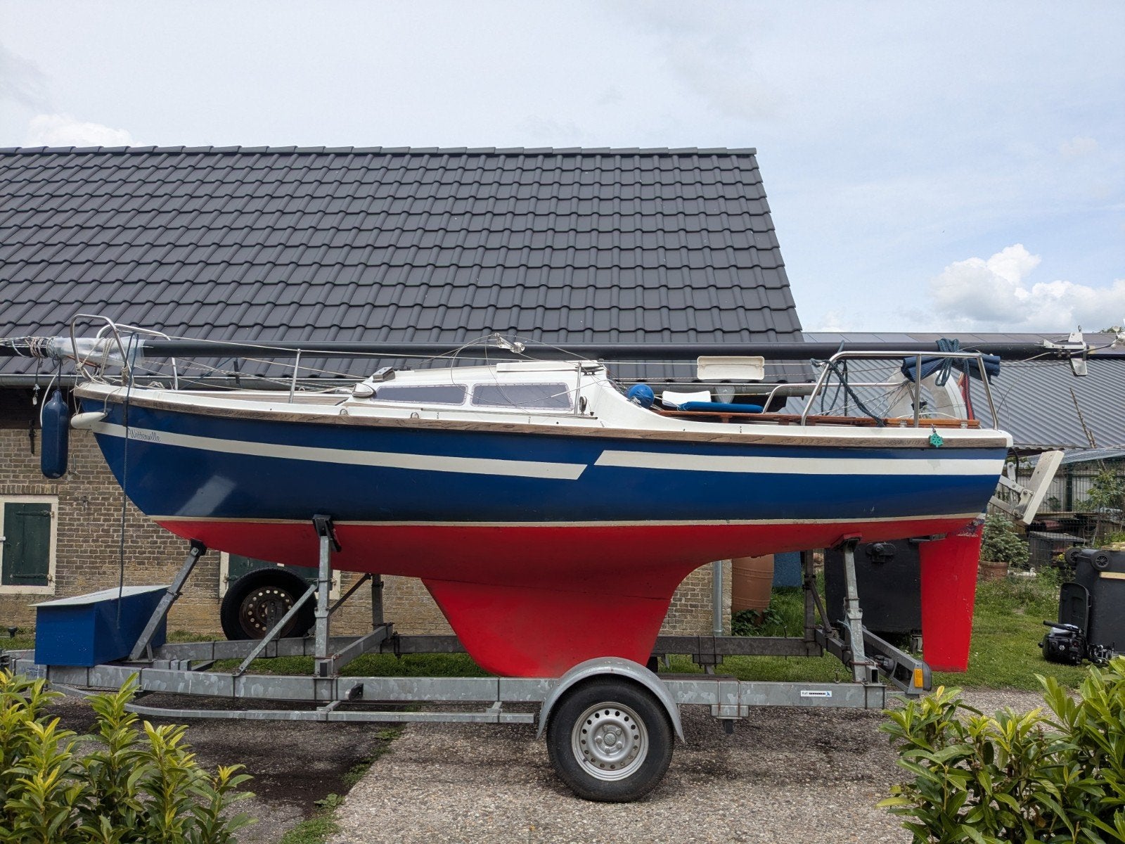 Draijer 570 zeilboot met Kalf Trailer., Ophalen, Gebruikt, 6 m, 2 m