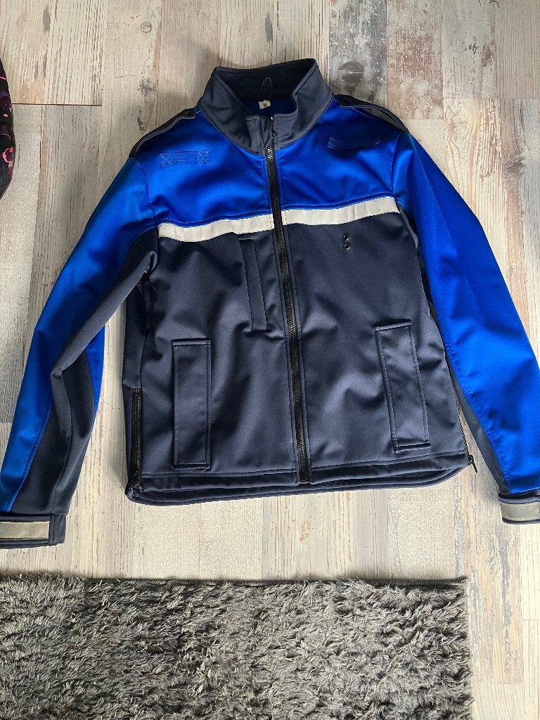 Jas HTV opleiding maat M, Blauw, Onbekend, Gedragen, Ophalen