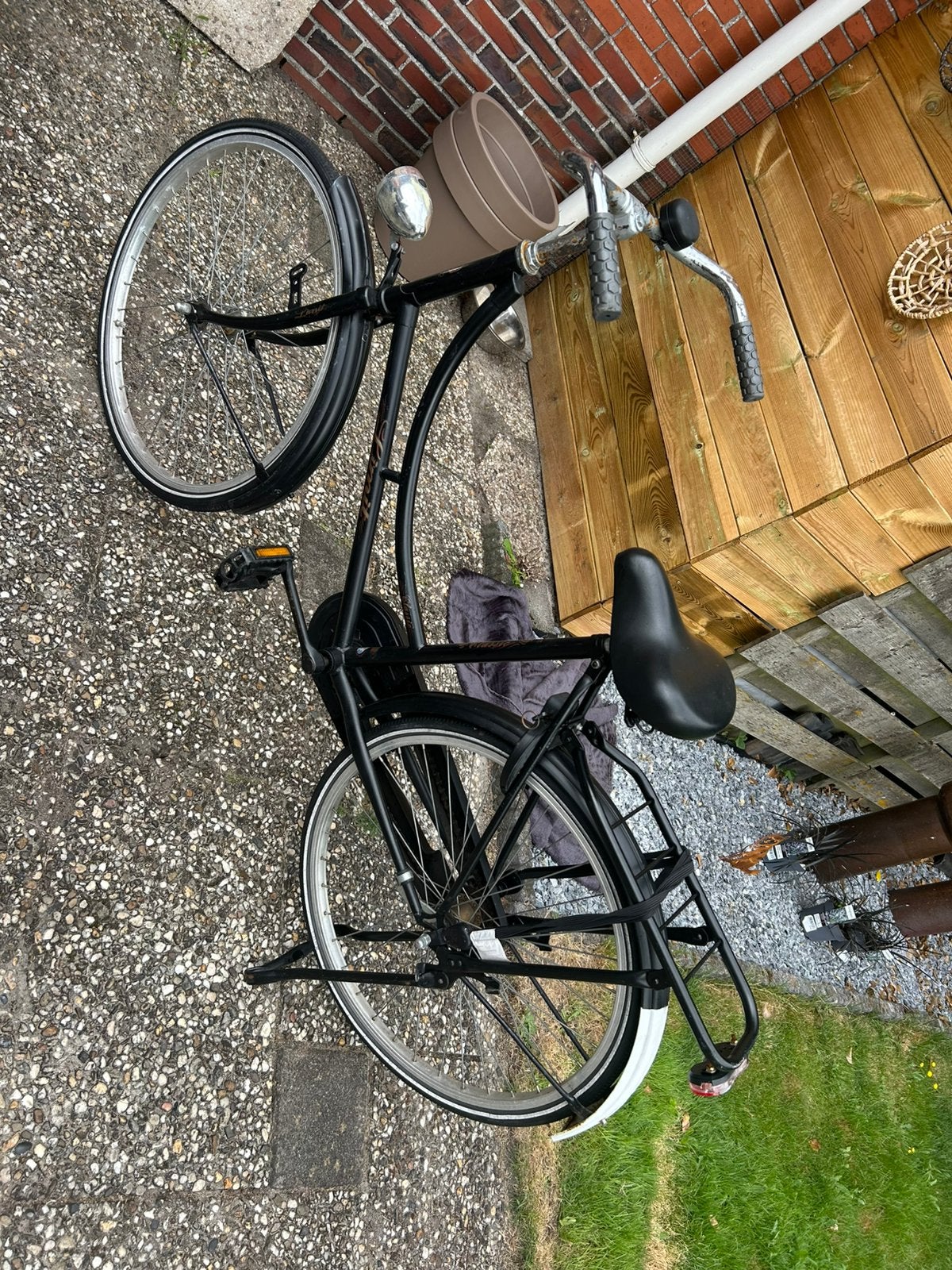 Meisjes fiets 28 inch, Minder dan 47 cm, Ophalen, Gebruikt, Terugtraprem