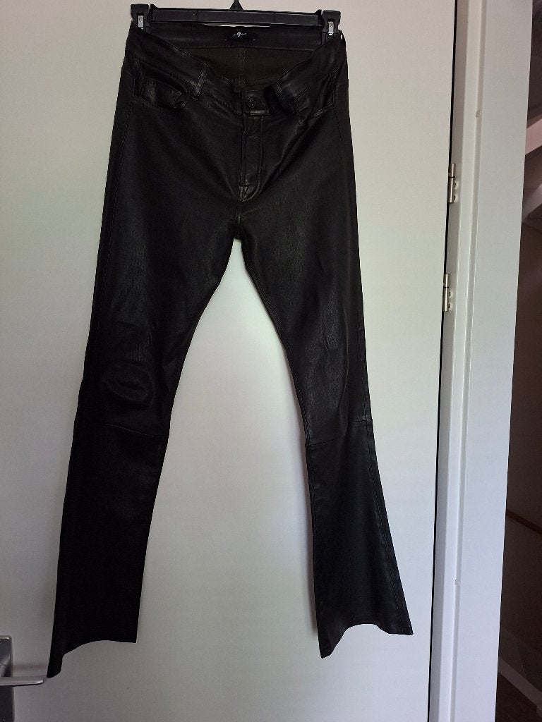 pantalon leer nieuw, Ophalen of Verzenden, Nieuw, Zwart, Lang