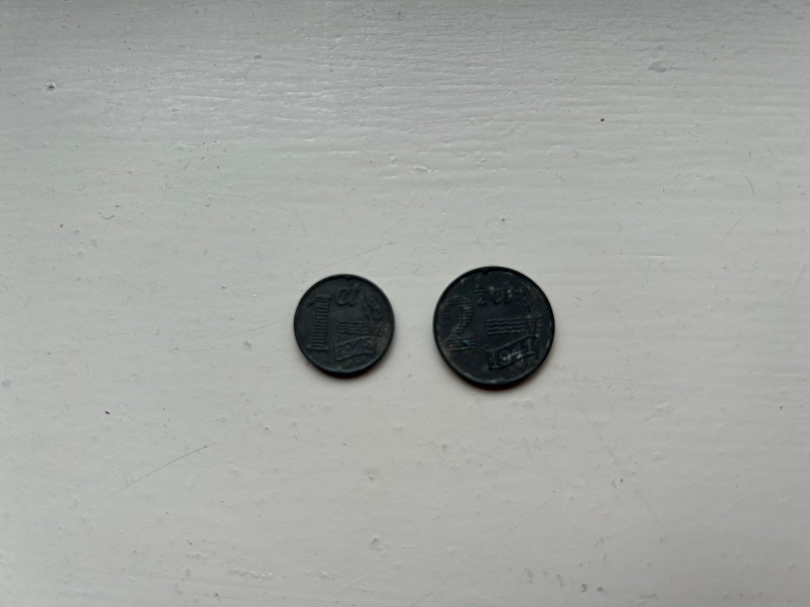 Zinken muntjes., Postzegels en Munten, Ophalen of Verzenden, Duitsland