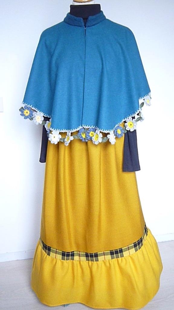 644 HISTORISCHE WOLLEN CAPE, STIJL DICKENS (NIEUW), Kleding | Dames, Ophalen of Verzenden, Nieuw
