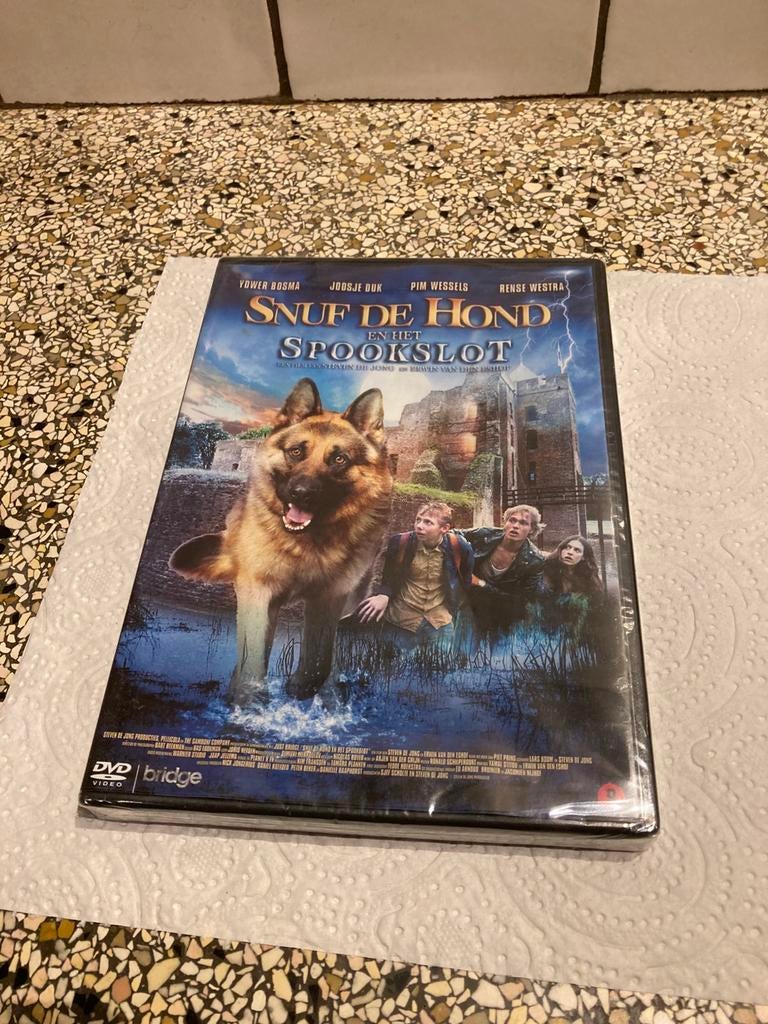 Dvd Snuf en het spookslot, Alle leeftijden, Ophalen of Verzenden, Zo goed als nieuw