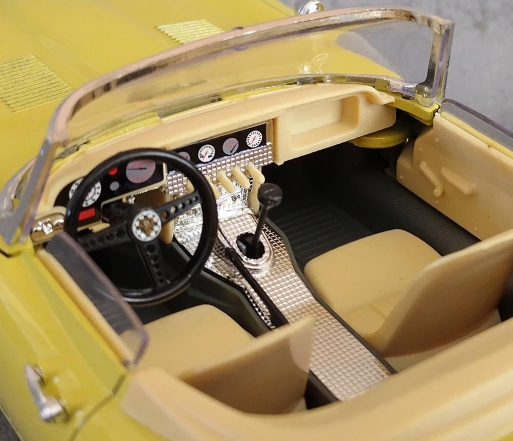 JAGUAR E-TYPE Cabriolet 1961 - Bburago Diamonds 3026 1:18, Hobby en Vrije tijd, Modelauto's | 1:18, Ophalen of Verzenden, Nieuw