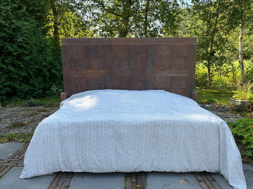 Hoofdbord, Huis en Inrichting, Ophalen, Zo goed als nieuw, Tweepersoons, Overige maten