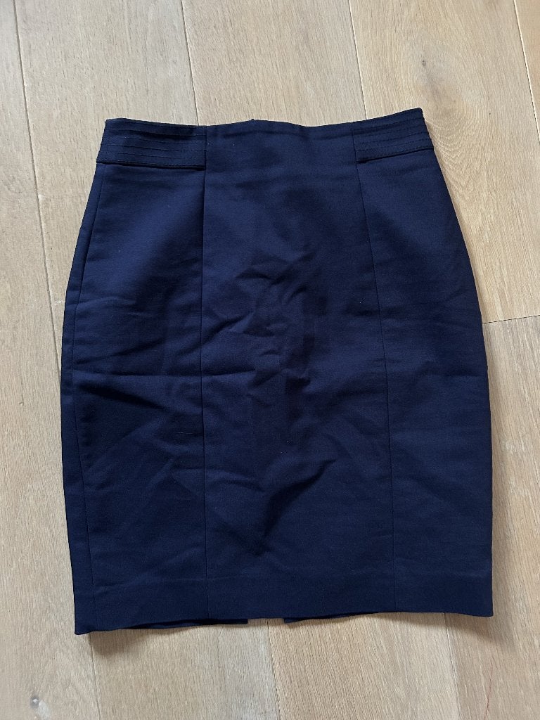 Donkerblauwe H&M Rok - Maat 36, H&M, Blauw, Ophalen of Verzenden, Zo goed als nieuw