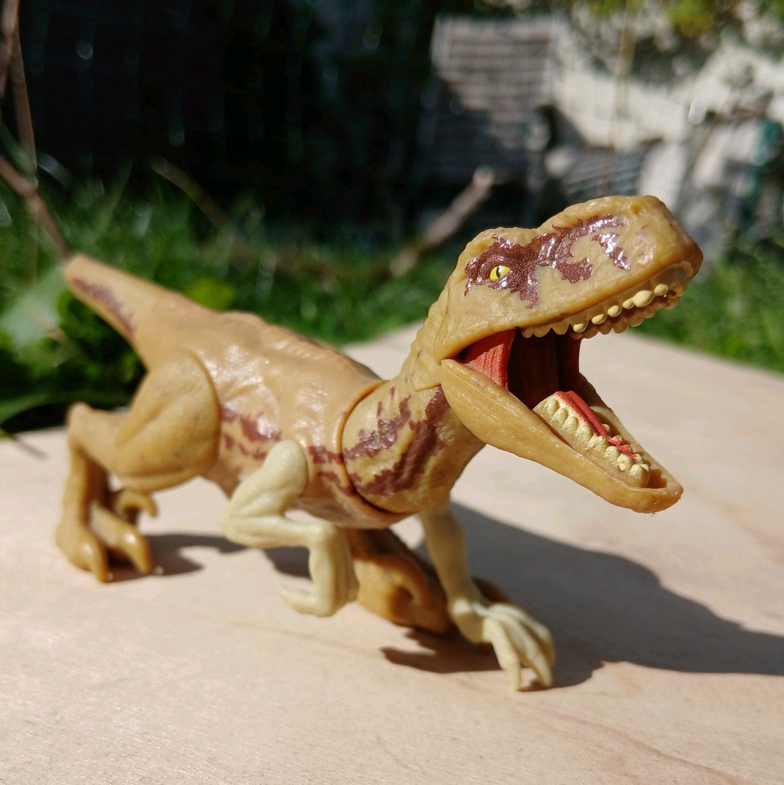 Mattel Jurassic World Dominion Atrociraptor dino park, Kinderen en Baby's, Ophalen of Verzenden, Zo goed als nieuw
