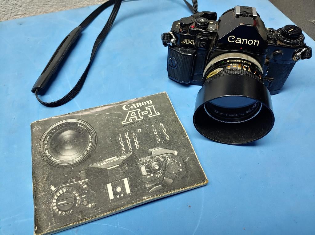 Canon A1: Analoge Fotografie Ervaring | Marktplaats