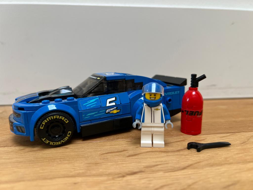 Lego Speed Champions Chevrolet Camaro ZL1 racewagen - 75891, Gebruikt, Lego, Complete set, Speed Champions