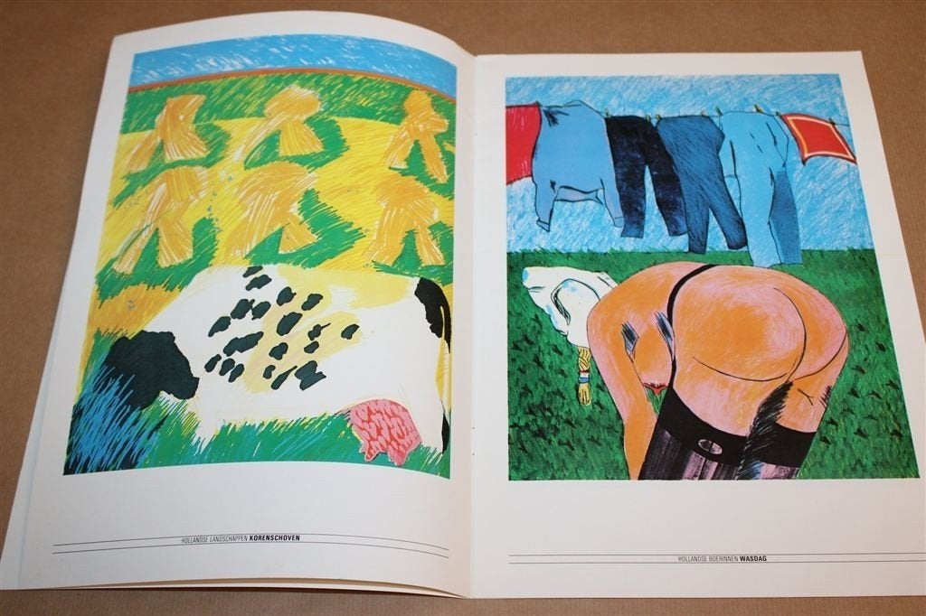 Hollands Prentenboek — Jan Cremer Landschappen en Boerinnen, Boeken, Kunst en Cultuur | Beeldend, Verzenden, Gelezen