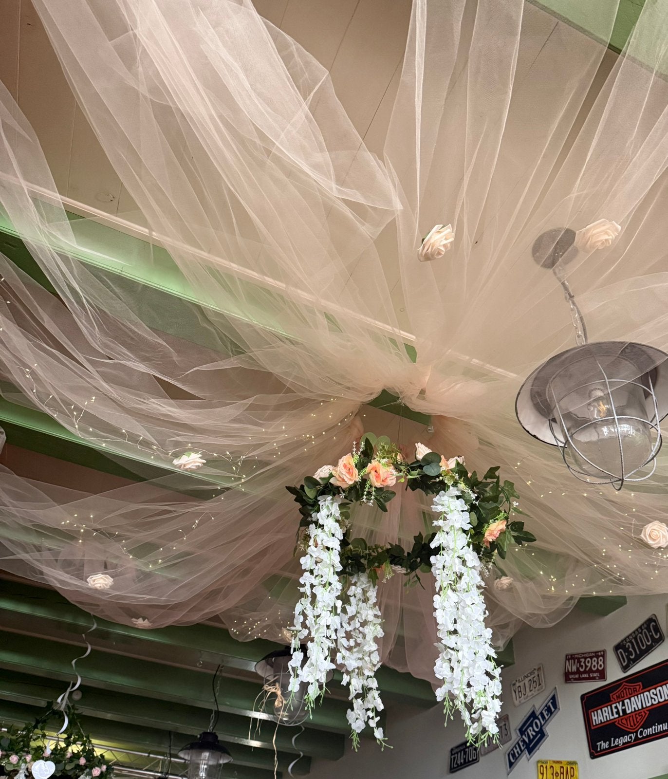 Bruiloft decoratie en versiering, Ophalen, Zo goed als nieuw, Versiering, Geboorte of Huwelijk