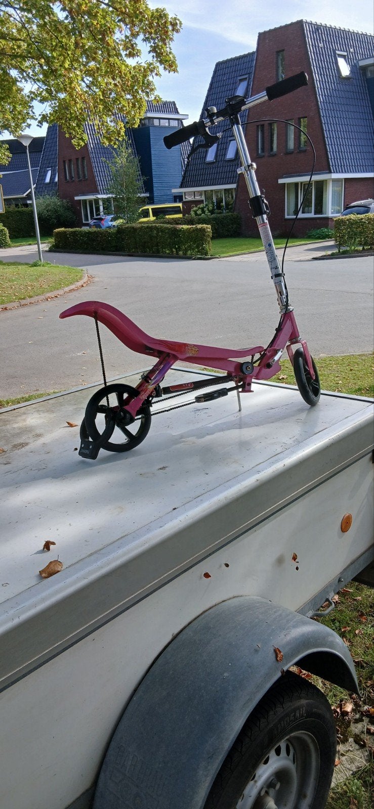 Space Scooter Groot - Roze, Ophalen, Gebruikt, Gewone step, Space Scooter