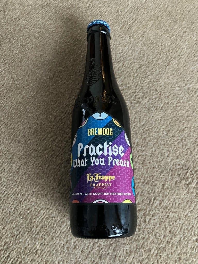 La Trappe Brewdog Practice what you preach 33 cl, Ophalen, Nieuw, Flesje(s), La Trappe
