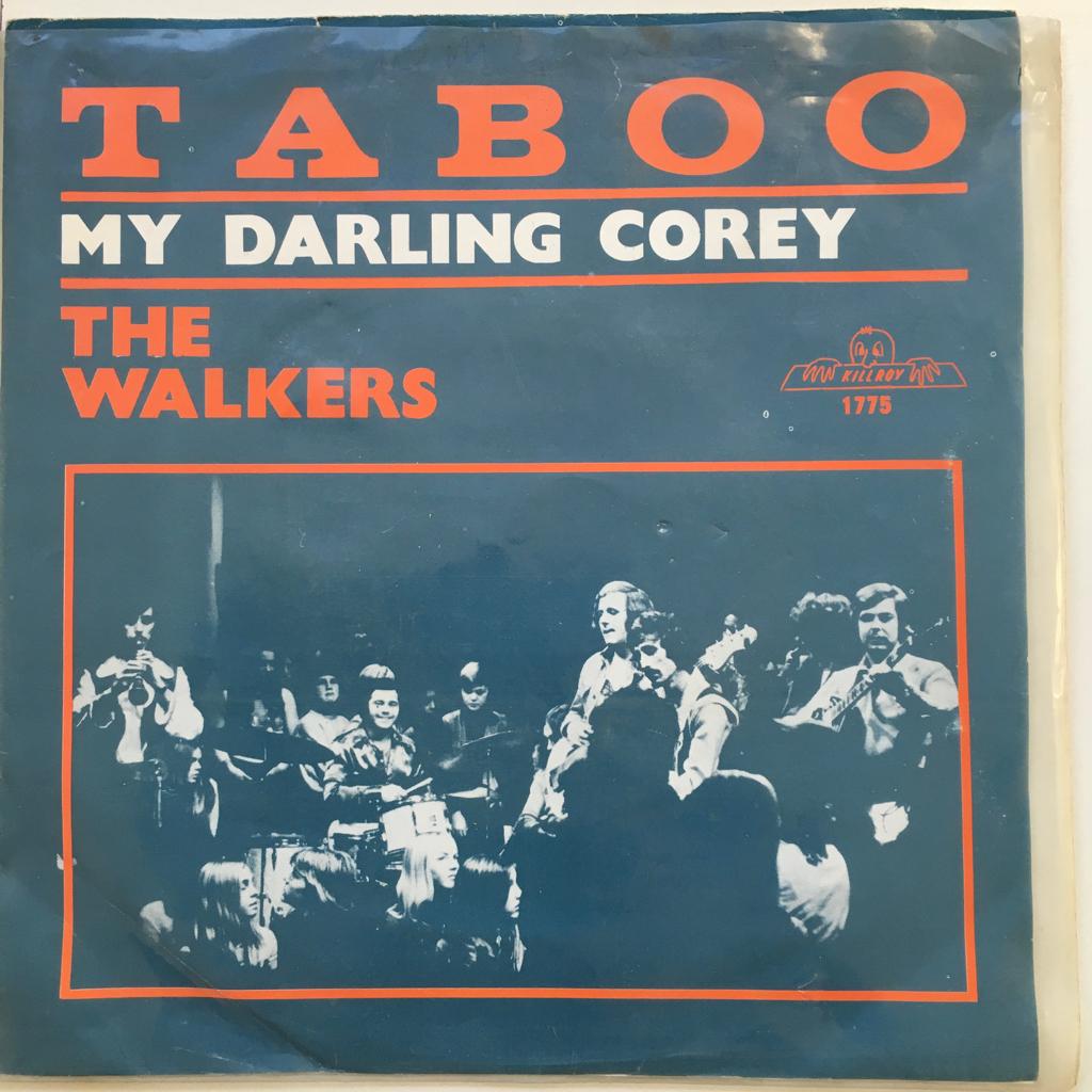 DB49A Walkers Taboo/ my darling Corey HOL72 €2 r, Gebruikt, 7 inch, Single, Ophalen of Verzenden