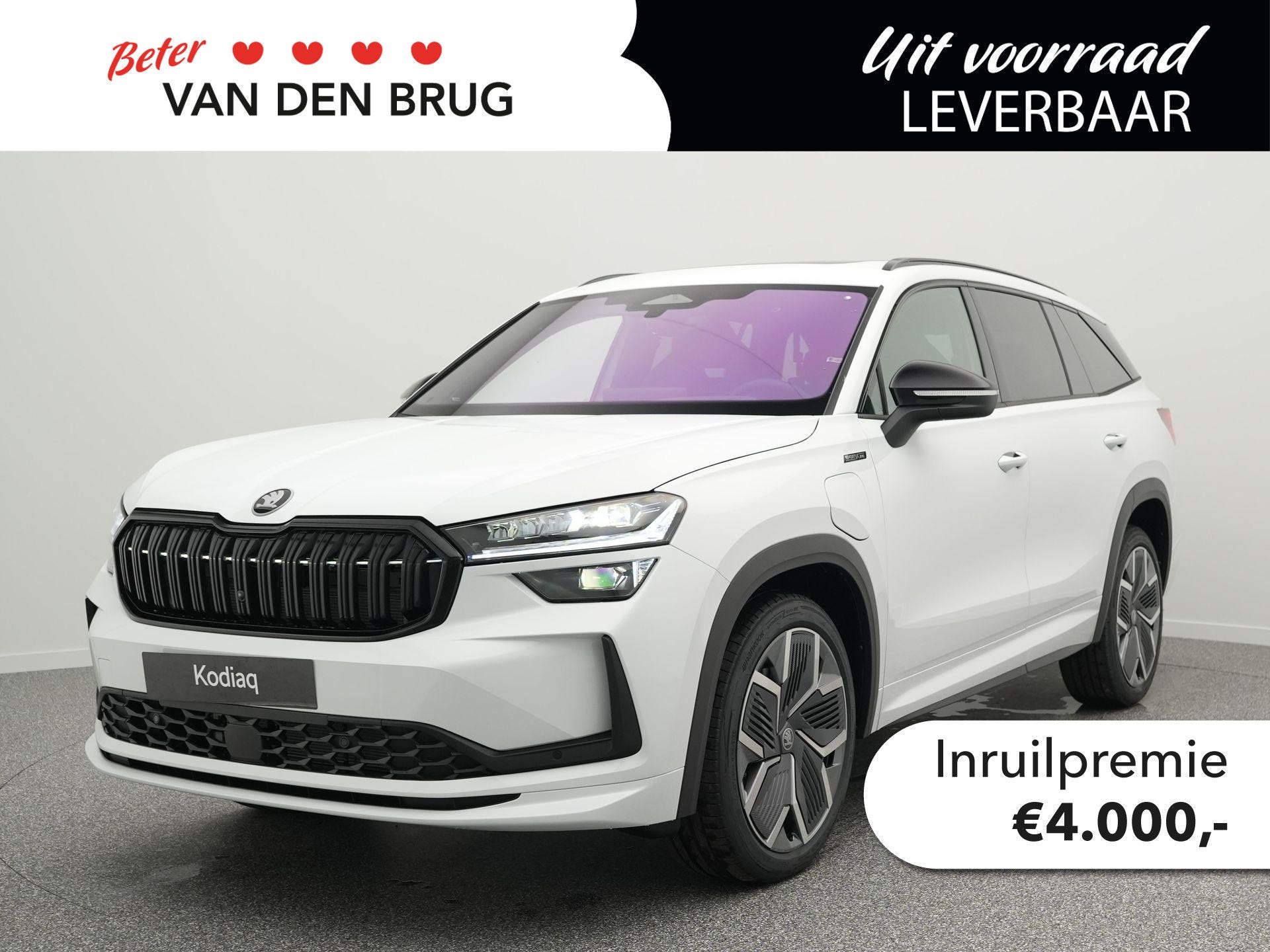 Skoda Kodiaq Sportline Business 1.5 TSI PHEV | Trekhaak | Pa, Auto's, Skoda, Startonderbreker, 1498 cc, 4 cilinders, Plug-in hybride