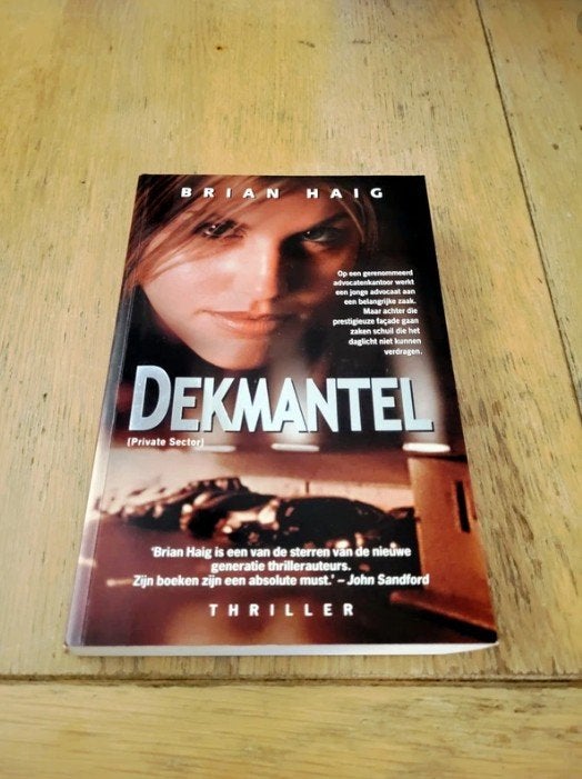 Dekmantel - Brian Haig (Thriller), Ophalen of Verzenden, Gelezen, Brian Haig, Wereld overig