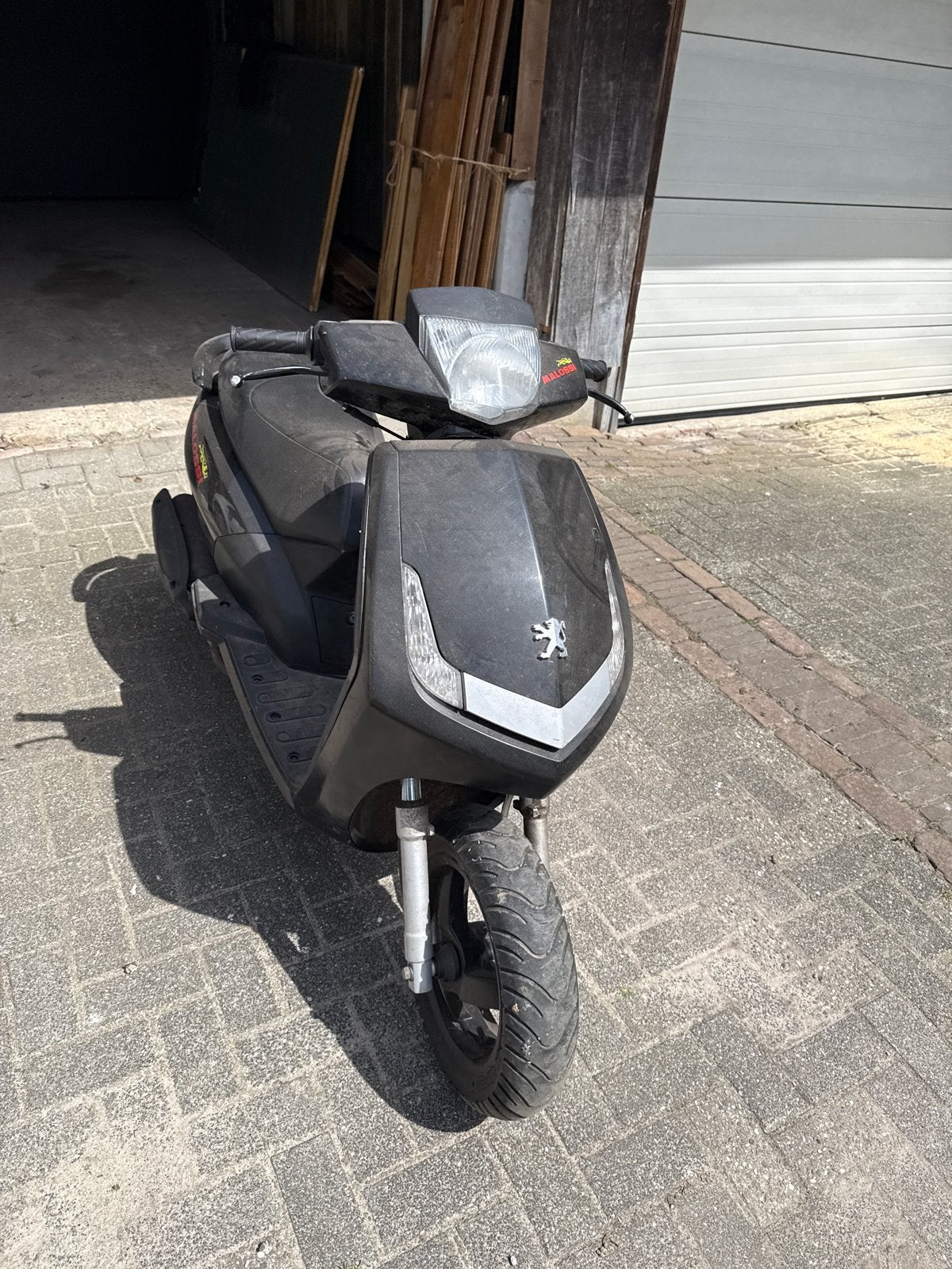 Peugeot scooter compleet met reserveonderdelen, Ophalen, Tweetakt, Gebruikt, Maximaal 45 km/u