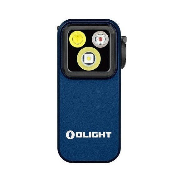 Olight Oclip Pro midnight blue, Caravans en Kamperen, Zaklampen, Ophalen of Verzenden, Nieuw, Accu