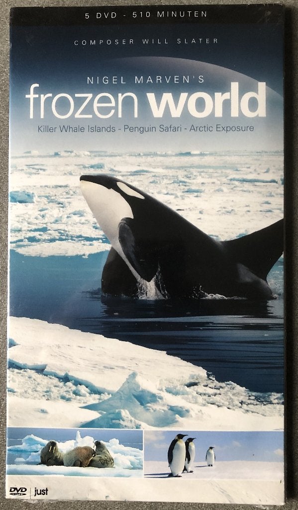 NIGEL MARVEN´S FROZEN WORLD - 5 DVD - NEDERLANDS ONDERTITELD, Alle leeftijden, Ophalen of Verzenden, Zo goed als nieuw