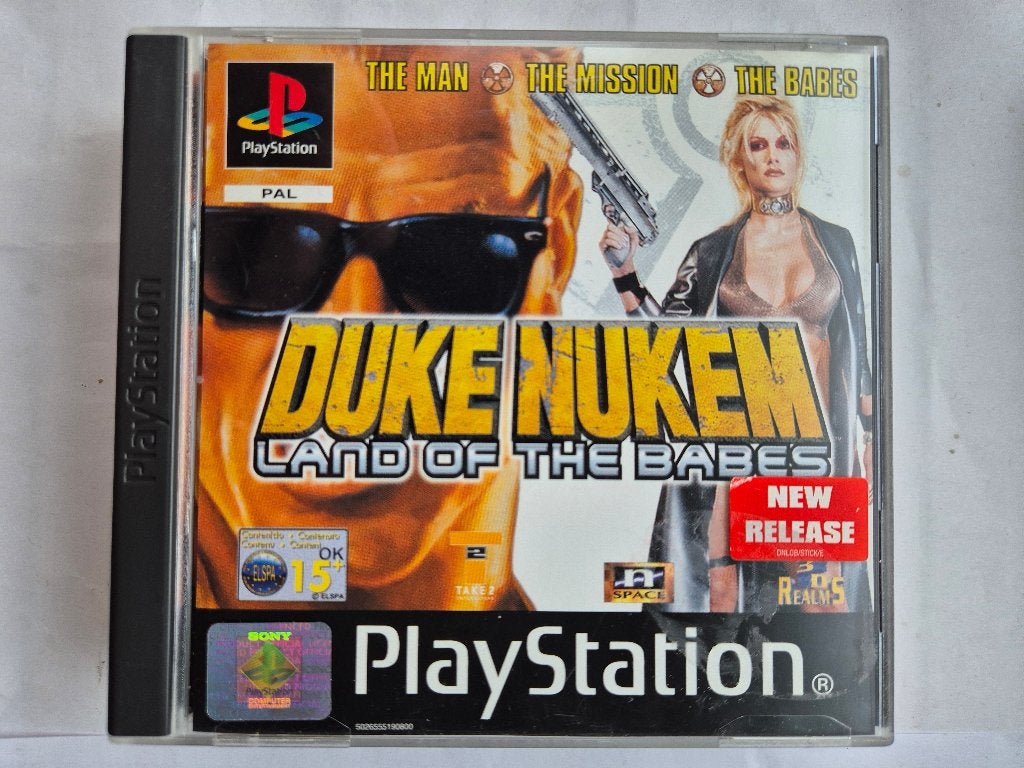DUKE NUKEM land of the babes, Gebruikt, 1 speler, Racen en Vliegen, Ophalen of Verzenden