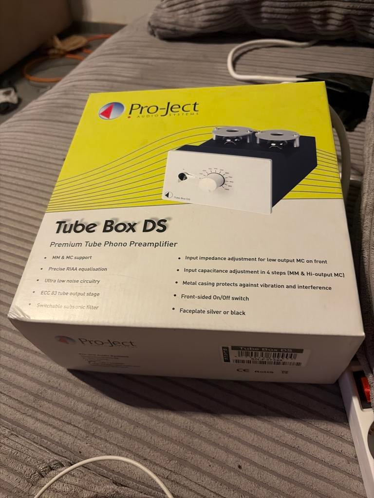 Pro-Ject Tube Box DS Premium Buizen Phono Voorversterker, Overige merken, Overige systemen, Nieuw, Ophalen of Verzenden